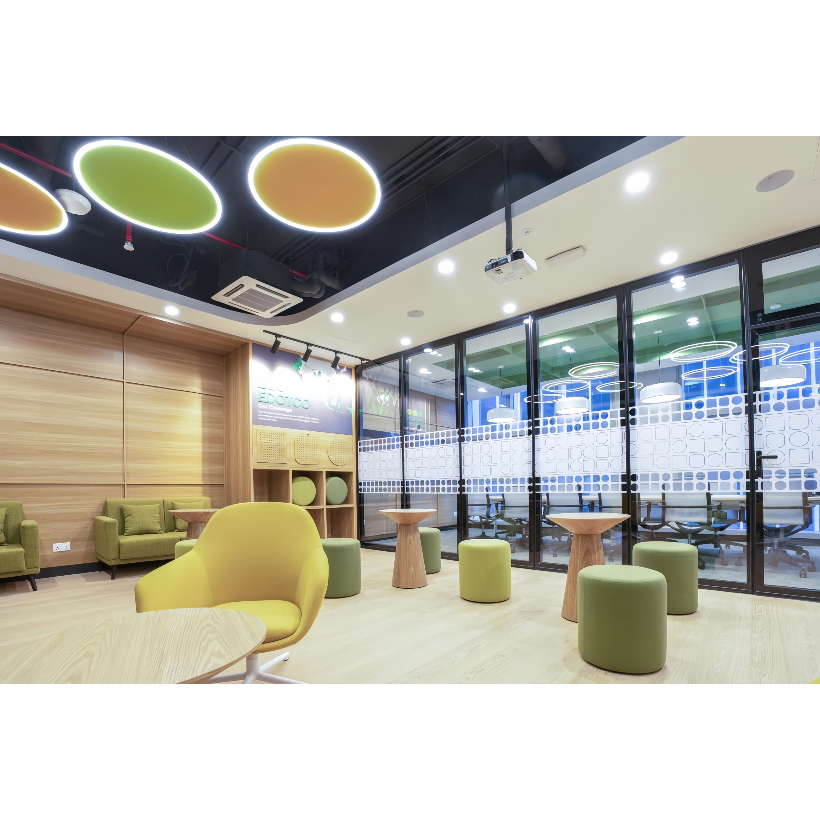 EDOTCO Cambodia office lighting project